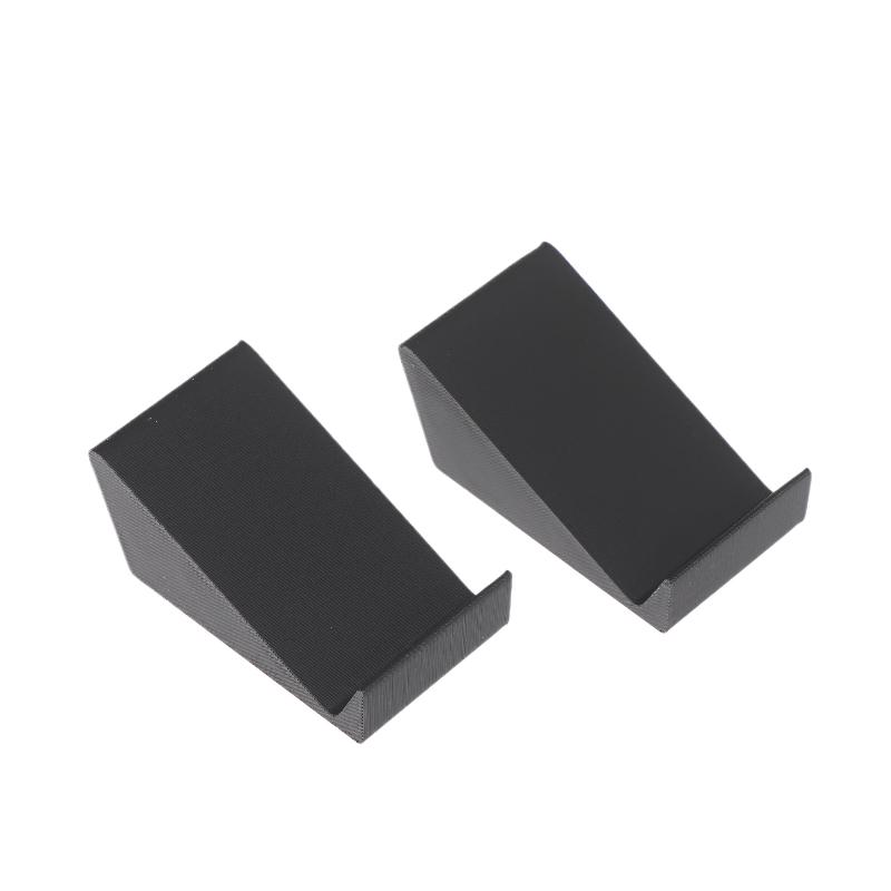 2Pcs For Desktop Monitor Speaker TV Audio Speaker Bracket Feet Adjustable Audio Support Universal Soundbar Stand Base