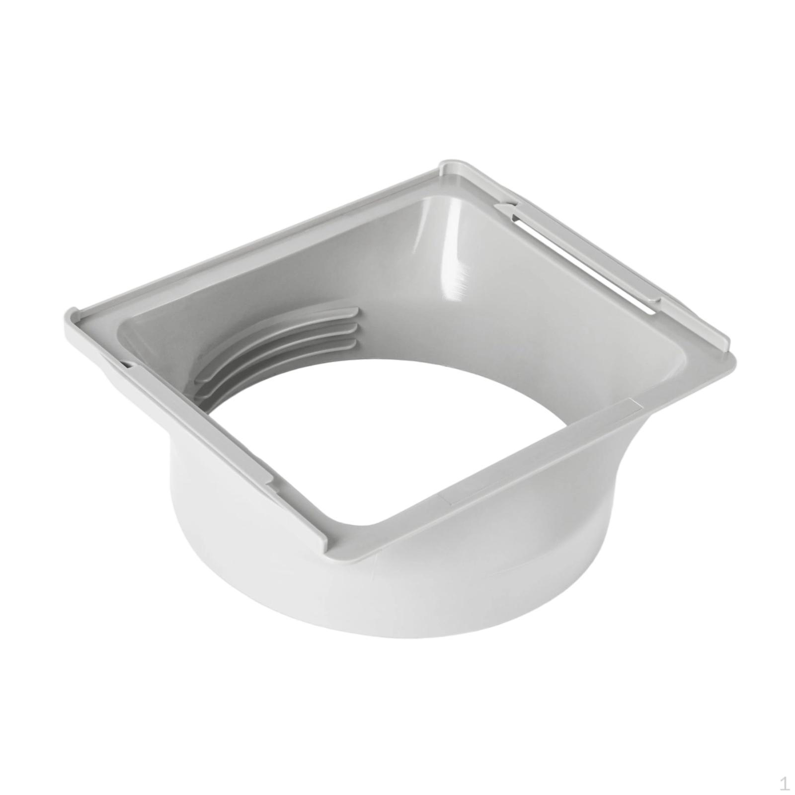 

Соединитель выхлопного шланга кондиционера, Аксессуары Адаптер для трубки Портативный ремонт, Соединитель шланга Белый