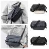 Waterproof Men Crossbody Bag Large Capacity Chest Bag Korean Style Student Shoulder Bag  Cycling