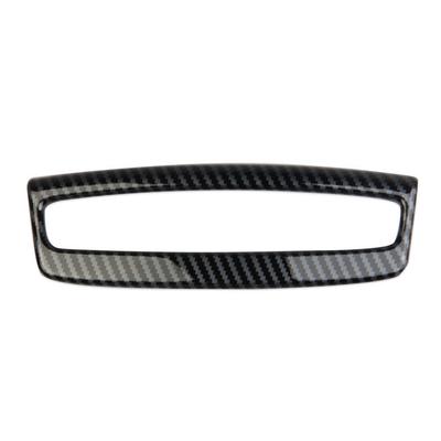 Car Carbon Fiber Armrest Button Panel Cover Trim For Hyundai Tucson 2022 2023 1x