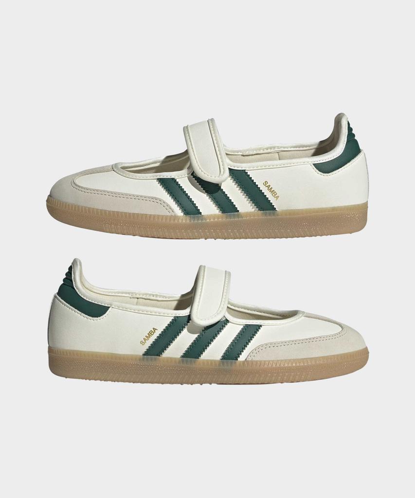 adidas Samba Jane - Cream White:Green / Ih6485