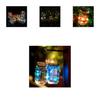 Premium Quality Led Fairy Light Solar Mason Jar Lid Light Color Changing For Yard And Room Decor