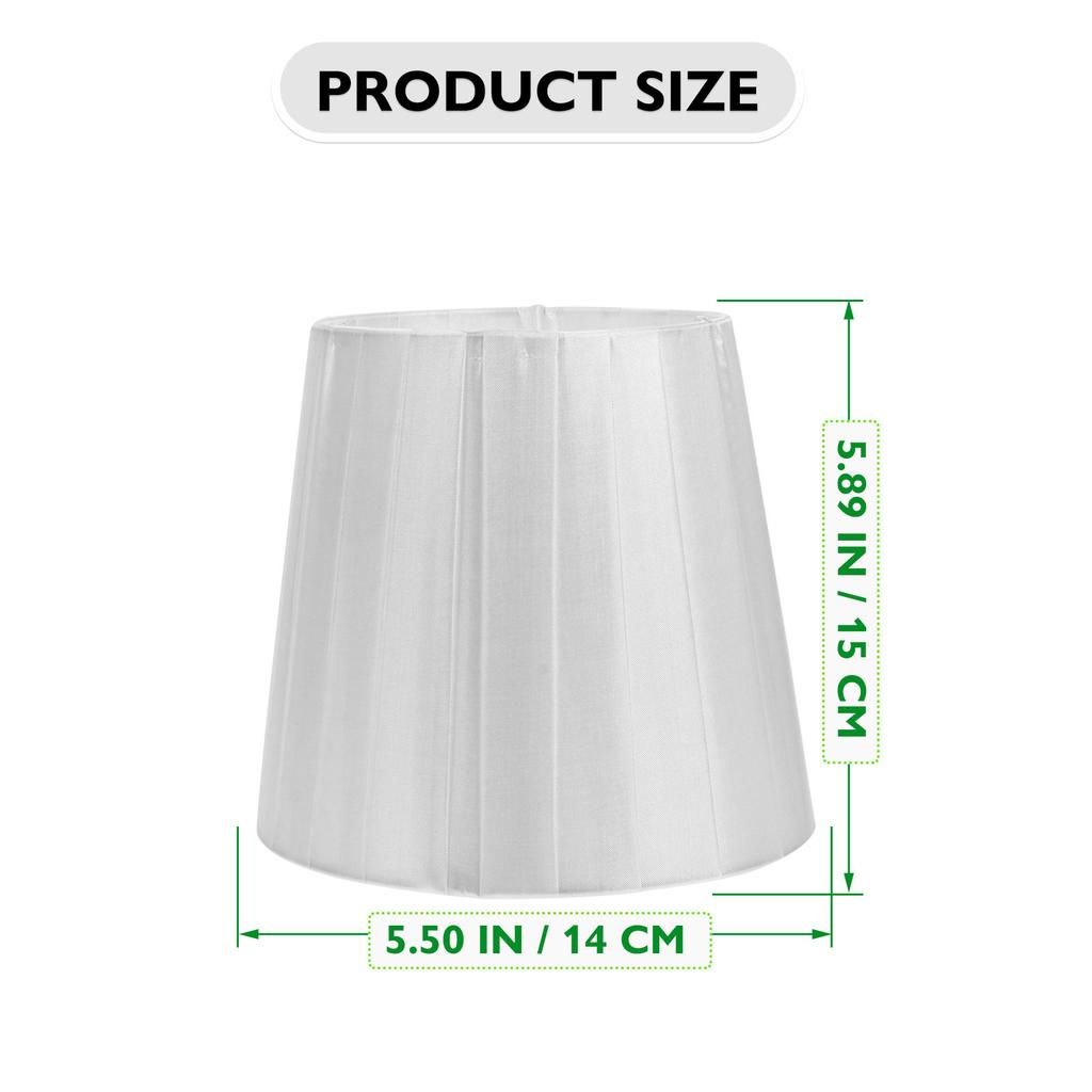 1Pcs Creative Light Shade Cloth Craft Lampshade Elegant Style Indoor Lamp Cover Decorative Table Lamp Shade Warm Room Lighting