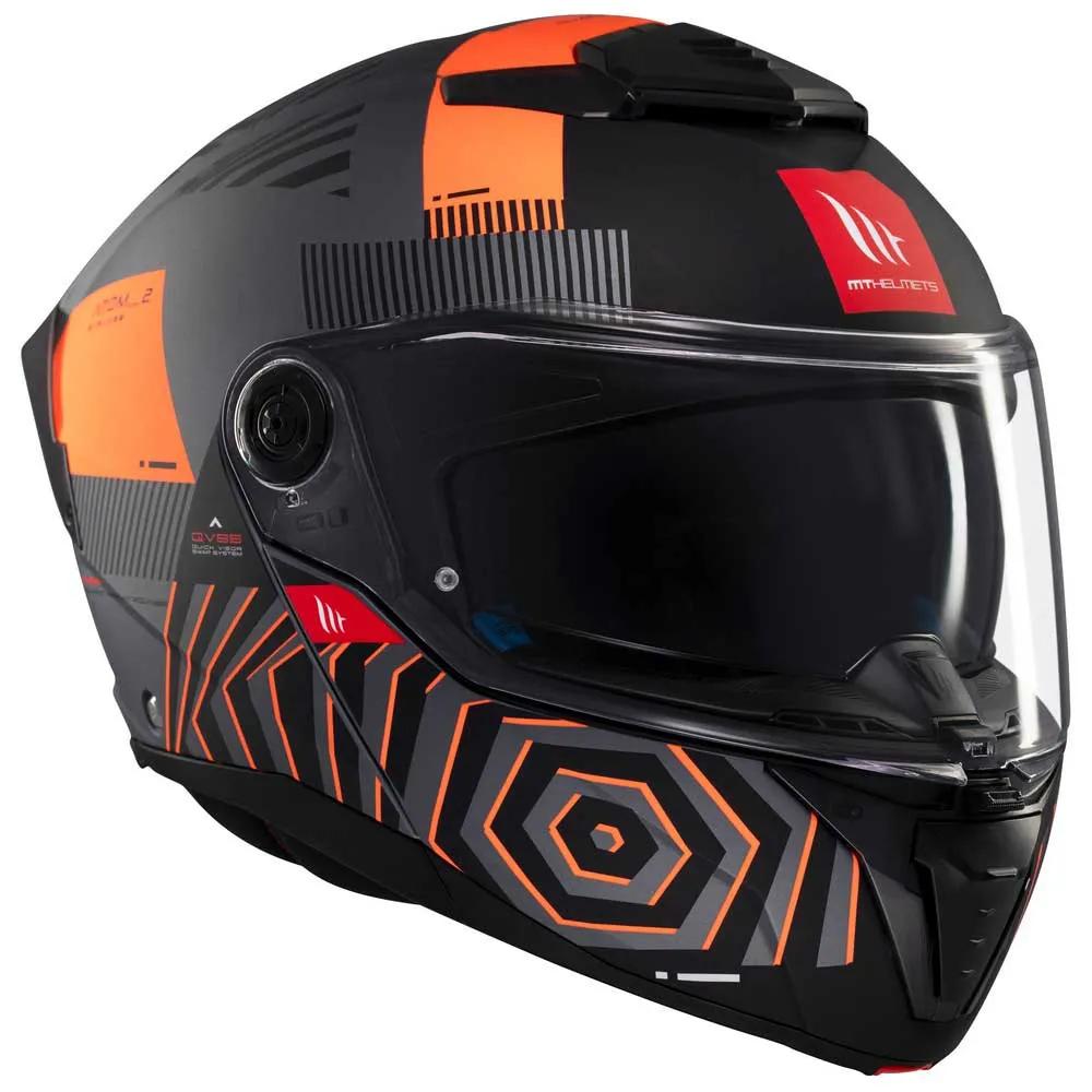 MT Helmets Modular Helmet Atom 2 SV Strange