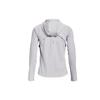 Under Armour Storm Out The Storm Logo Print Sports Running Hooded Jacket Women Jackets Gray 1361384-014