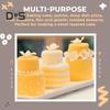Food Grade Non Stick Cake Mold Aluminum Alloy High Temperature Resistant 3 Tiers Cake Pan Party Decor