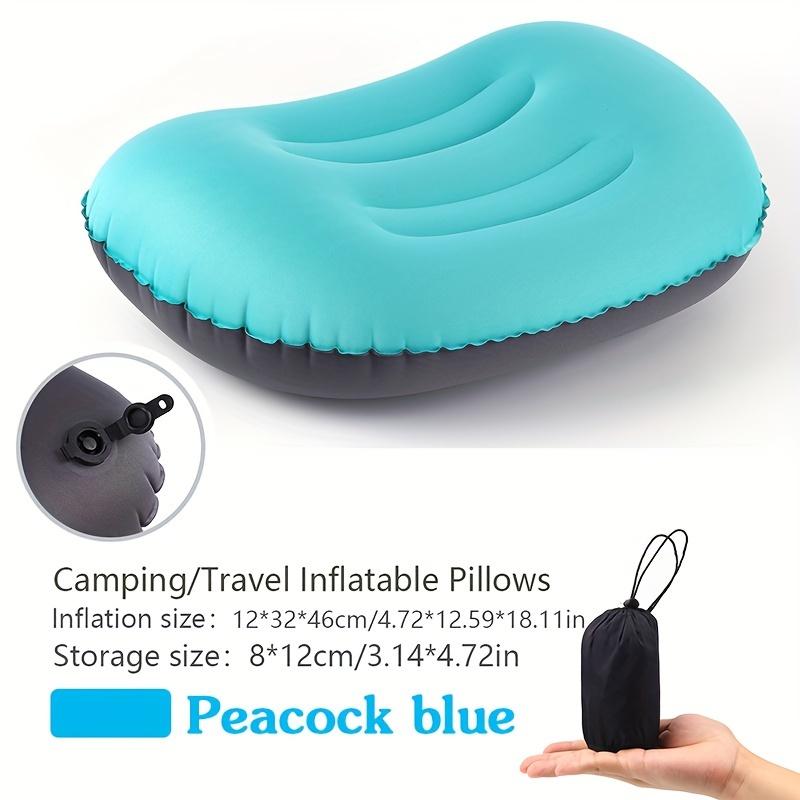 Camping Pillow With Ultralight Inflatable Pillow For Neck Lumbar Support Upgrade Backpacking Pillow
