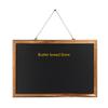 W89C Rectangle Hanging Wooden Message Blackboard Chalkboard Wordpad Sign Kids Board