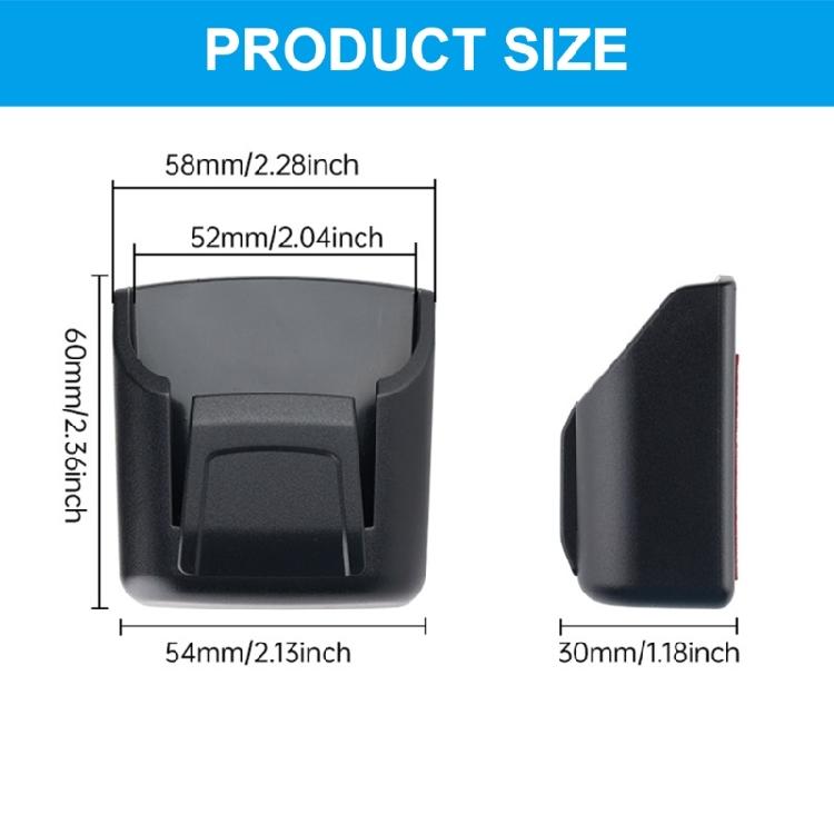 Car Interior Organizers Tool Without Mounting System Scratch Resistant Multipurpose Storage for Remotes Cards tool