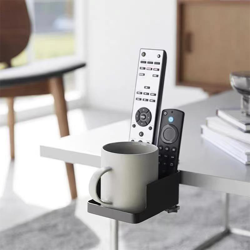 Desk Cup Holder Water Bottle Holder Multifunctional Desktop Organizer Drink Holder Clamp For Office Accessories