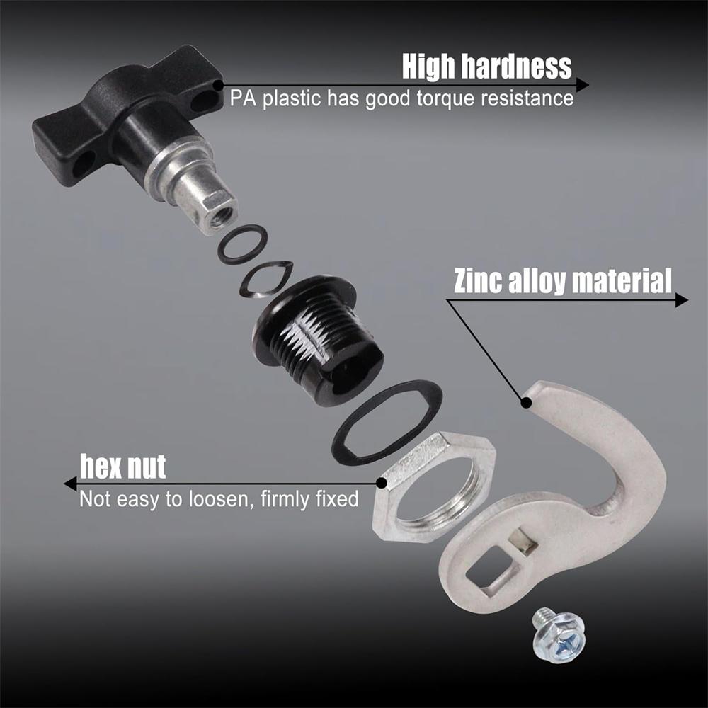 2x Front Storage Rack Box Detent Latch For Polaris Sportsman 300 400 450 700 800