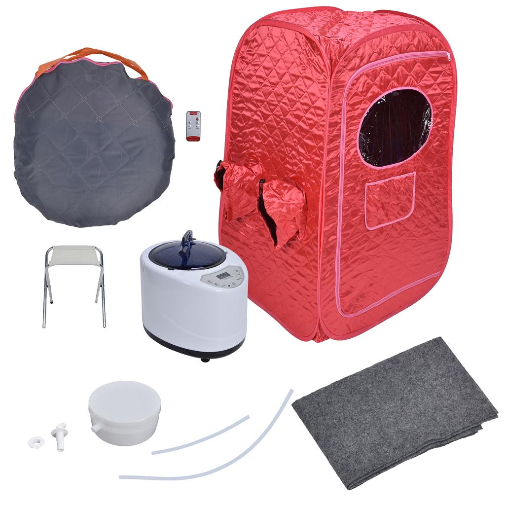 1000W Portable Steam Sauna Generator Tent Set 1?9 Gears Adjustable Sauna Steam MachineUS 110V