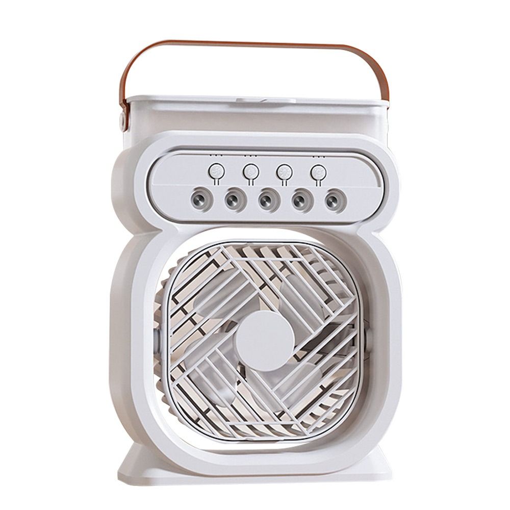 Cooling Fan AIr Conditioner Portable LED Night Light Summer Humidifier Fan  Home