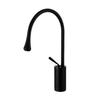 Brushed Gold Brass Single-Handle Basin Faucet