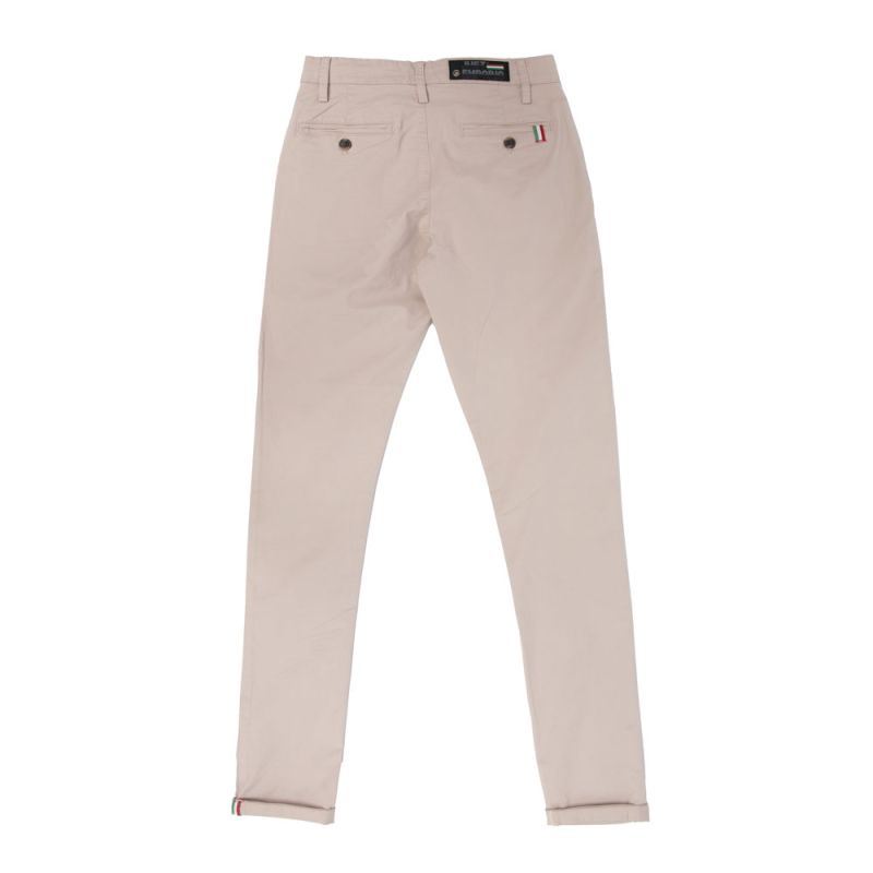 Pantalon chino kewan doux cintré Homme JUST EMPORIO