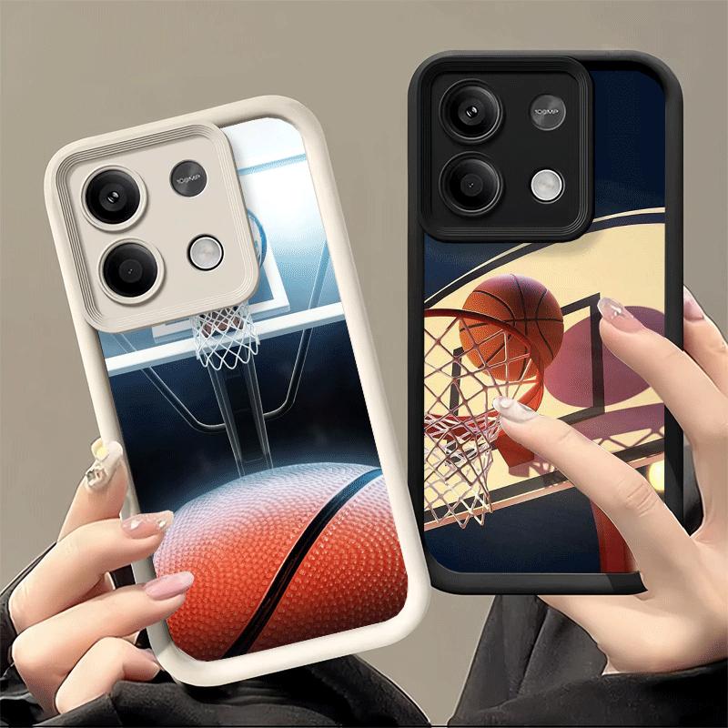 Phone Case for Xiaomi Redmi Note 15 14 13 Pro Plus Basketball Basket Sports Shell 12S 11 11S 11T 5G 14S Soft Silicone Funda