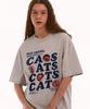 MATCHGLOBE Our Cat Oversized Tee (Beige)