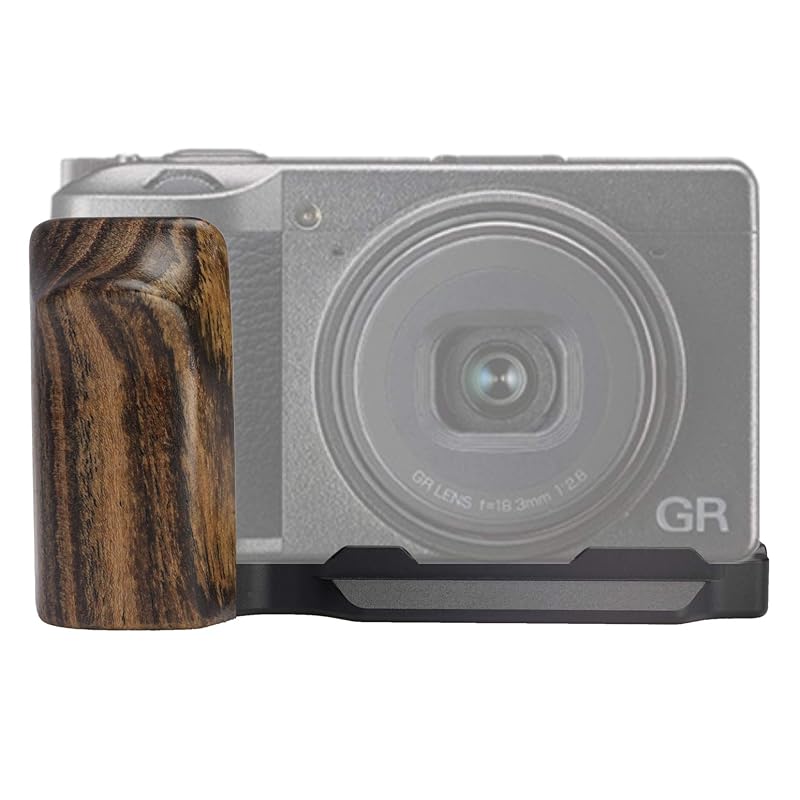 

WEPOTO Ricoh GR III IIIx Hand Grip Metal Golden Sandalwood (GP-GR3)