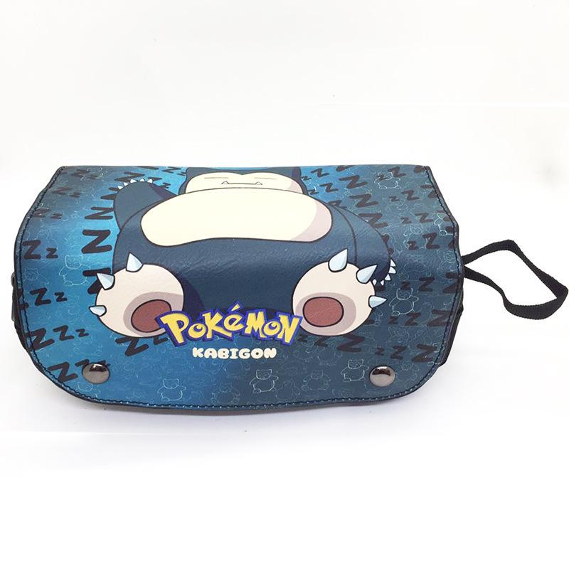 Large Capacity Pokémon Pencil Case for Students - Cartoon Anime Design