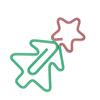 100Pcs Fancy Paperclips Christmas Tree Style Electroplated Multi Purpose Cute Paper Clips for Home S