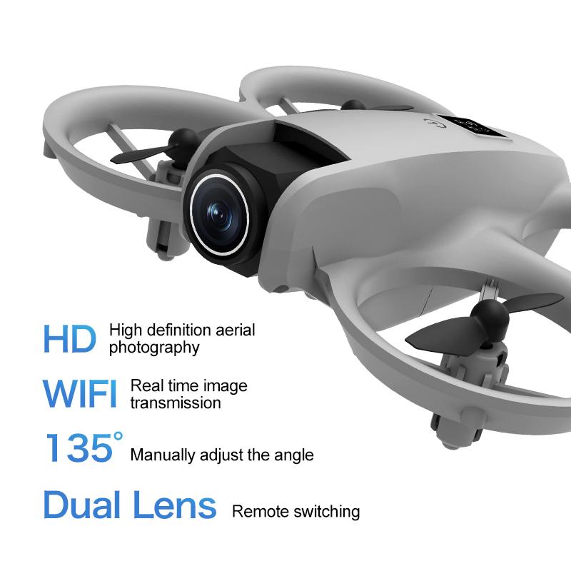 New Drones T3 Mini GPS 8K HD 180 Dual Cameras WiFi Brushless Motors Obstacle Avoidance FPV Quadcopter Toys Gifts for Kids Adults