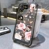 Lotus Flower Transparent Phone Case For iPhone 11 Case iPhone 13 14 12 15 16 Pro Max XR XS X 7 8 Plus SE 2020 Shockproof Cover