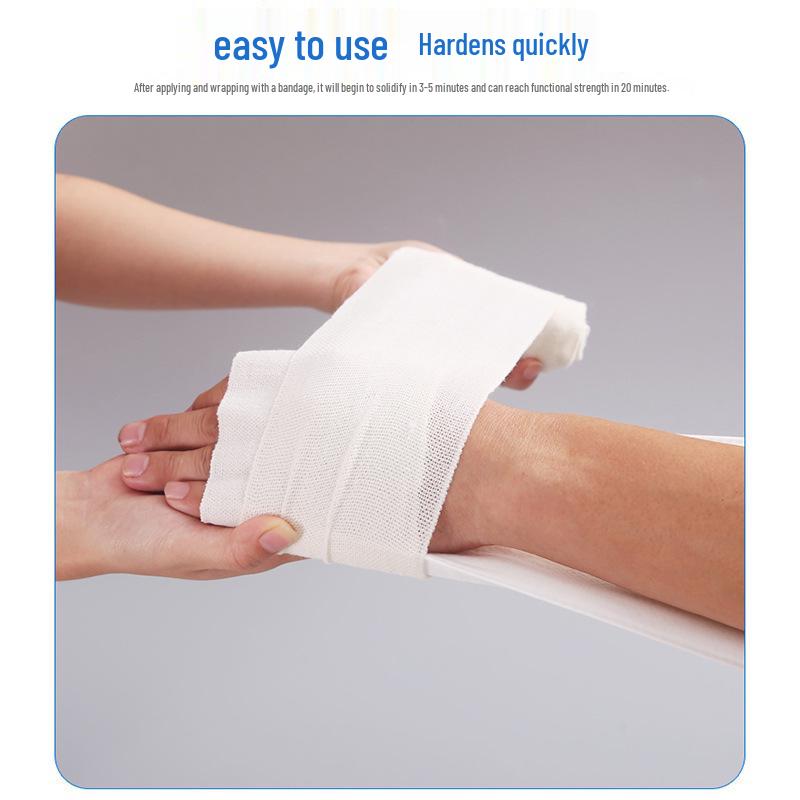 Medical Polymer Orthopedic Splint: Arm, Wrist, Elbow, Knee, and Ankle Fracture Cast.