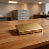 Credit Card Holder Stainless Card Case Snap-on Protection
