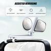 2 STÜCKE 360 Grad HD Auto Toter Winkel Spiegel Drehbar Einstellbar 2 Seiten Weitwinkel Außen Auto Rückspiegel Parkspiegel