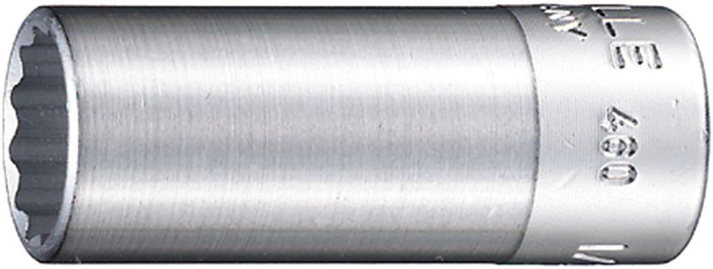 Stahlwille (3/8SQ) Semi-Deep Socket 460A-1/4