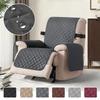 1 Seater Recliner Sofa Cover Pet Dog Kid Mat Anti-slip Quilted Recliner Chair Cover Armchair Furniture Protector Washable