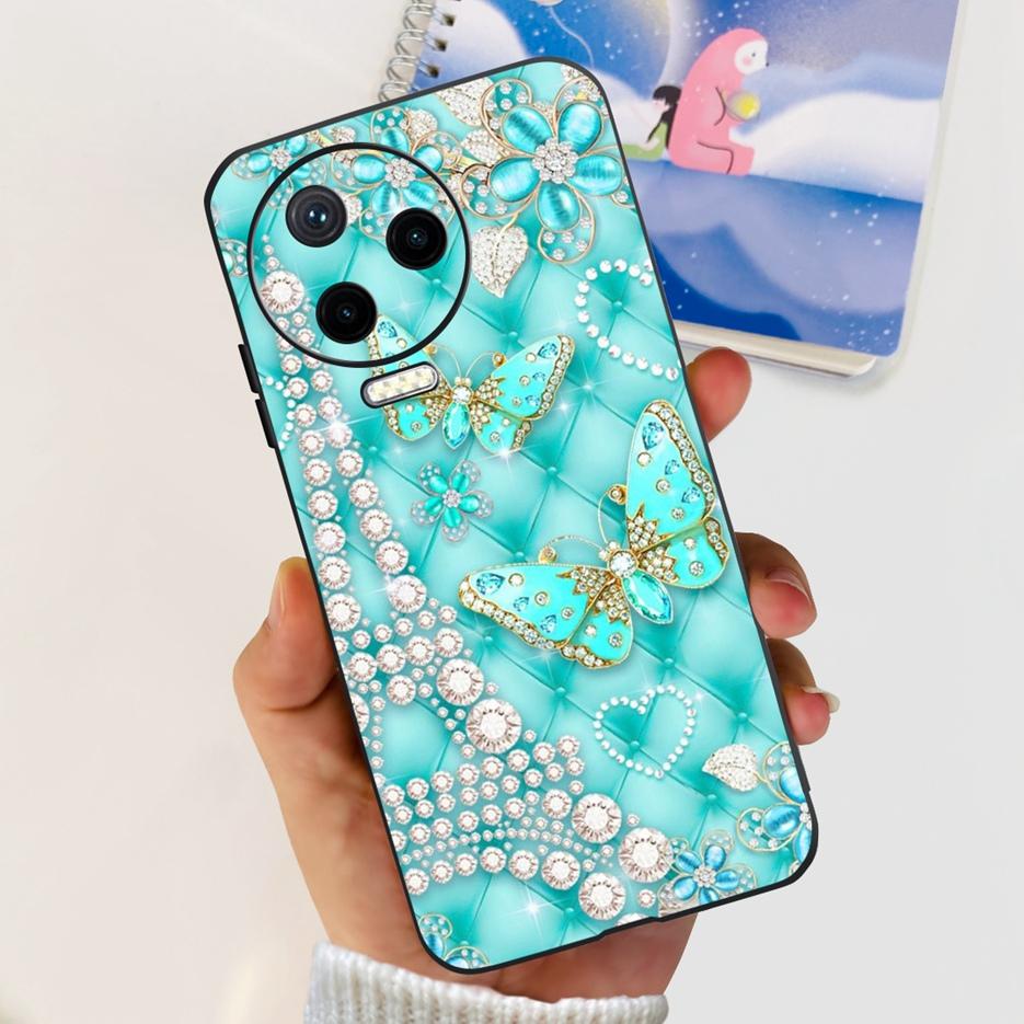 For Infinix Note 12 2023 Case X676C Cute Fashion Painted Cover Soft Silicone Phone Cases For Infinix Note 12 Pro 4G X676B Bumper