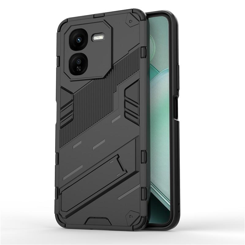 For ViVo iQOO Z9x Case ViVo iQOO Z9x 5G Cover Punk Style Armor Bumper Shield Protective Back Phone Cases On ViVo iQOO Z9x Funda
