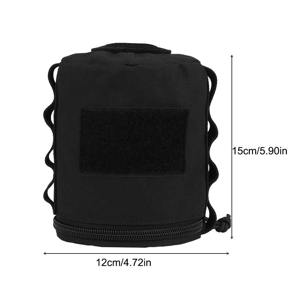 Roll Paper Storage Bag Portable Tissue Paper Pouch Polyester Waterproof Hanging Napkin Holder for Picnic Camping Hiking