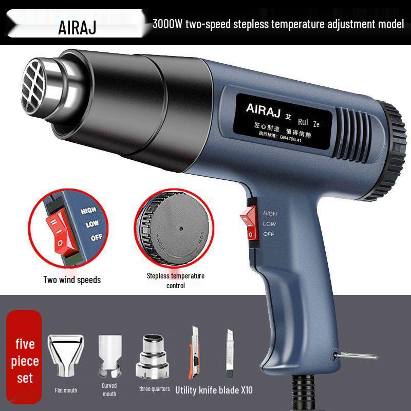 Arrizo High-Power Portable Heat Gun for Electronic Repair & Heat Shrink Applications