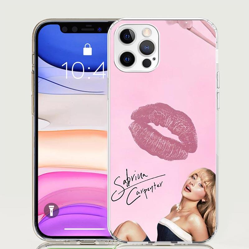 

CR66 S-Sabrina C-Carpenter Phone Case For iPhone 17 Air 16 15 Plus 11 14 Pro Max 13 Mini 12 7 8 + SE Pattern Art Customized Cove iPhone 17 Air
