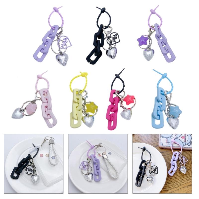 Key Organizer Star Pendant Keychain Star Key Holder Keychain Accessories for Bag