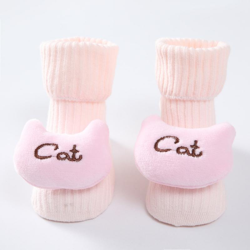 Cotton Baby Socks Solid Cartoon Animals Newborn Warm Sock for Girl Boy Non-skid Toddler Floor Sock Soft Toddler Socks 0-12M