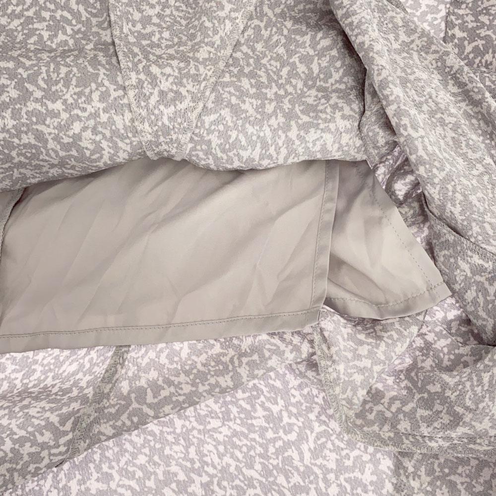 SNIDEL SWFS214154 Overall Handle Long Length High Waist Mermaid Print Skirt Women Used