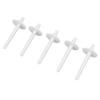 5Pcs Sewing Machine Spool Pin Wear Resistant Plastic Smoothly Work Auxiliary Spool Pin for Sewing