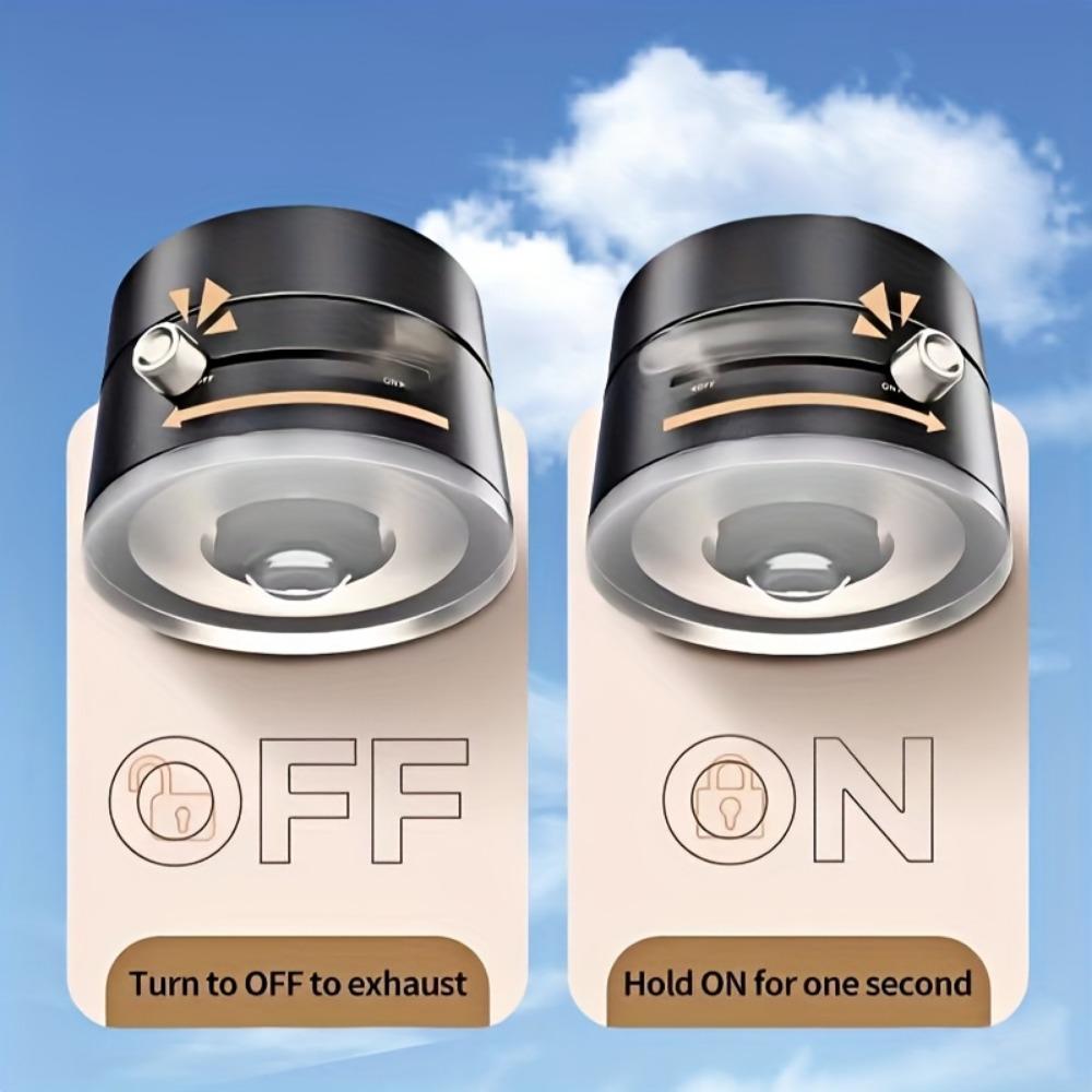 Dual-sided Vacuum Magnetic Mount, 360° Hands-free Folding for Video and Navigation, Easy To Install, One-handed Operation