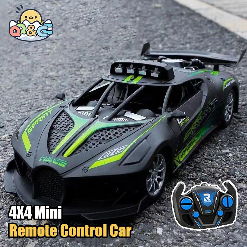 4WD RC Sports Car High Speed Remote Control Mini Scale Model Vehicle Electric Drift Racing Car Toys for Boys Kids Back To School