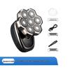 High-Power Waterproof Electric Shaver for Men's Bald Head