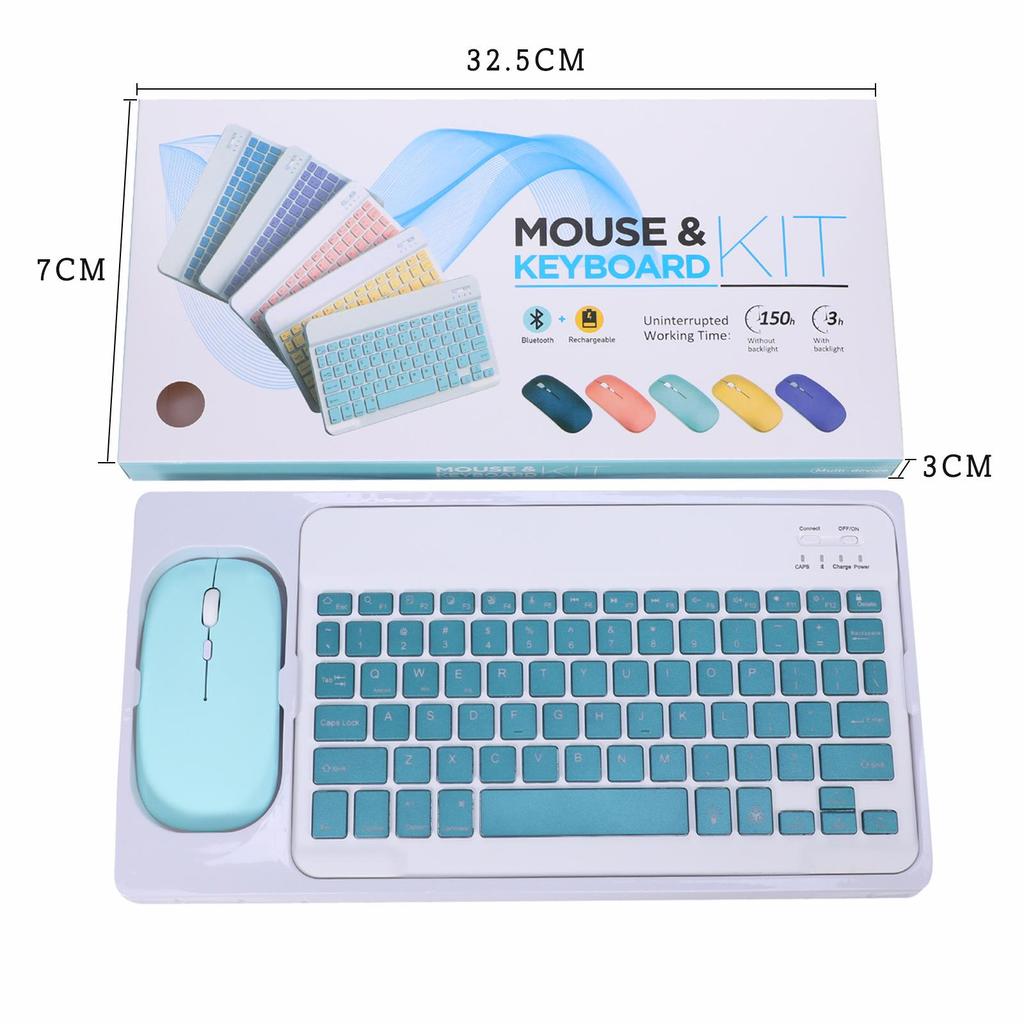 Universal Bluetooth Wireless Keyboard for Tablets and Learning Machines