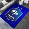 2025 Neuer Frankreich FFF Teppich für Wohnzimmer Schlafzimmer Zuhause Sofadekoration, Kinder Spiel rutschfeste Bodenmatte