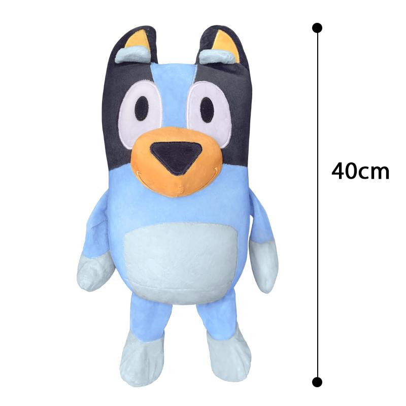 40CM Bluey Family Plush Toys Anime Cartoon Dog Bingo Bandit Chilli Stuffed Toys Doll Hug Pillow Ornament Kids Birthday Gift