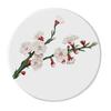 Floral Elegant Design Heat Insulation Dining Water Absorbent Table Round Multi-purpose