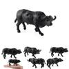 Wild Animal Water Buffalo Model Plastic Toy For Kids Educational Playroom Decor