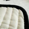 Thickened Black and White Sofa Cushion Winter Plush Non-Slip Simple Modern Plaid Straight Row Sofa Cover Cover Cloth Cushion