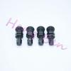 4 RAYS VOLK RACING FORGED ALUMINUM VALVE STEM CAPS WHEELS RIMS UNIVERSAL Blue  Black Gold Red Black